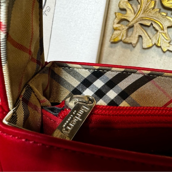 Hold Burberry vintage Red Nova check❤️ Satchel shoulder bag - Picture 5 of 7